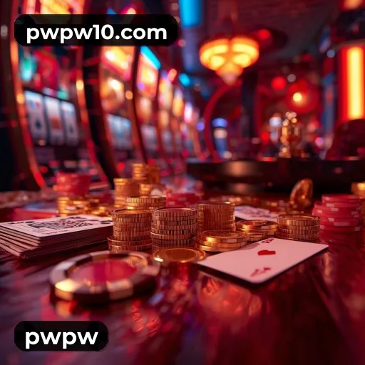 App pwpw para iOS e Android — interface mobile, login biométrico e PIX integrado